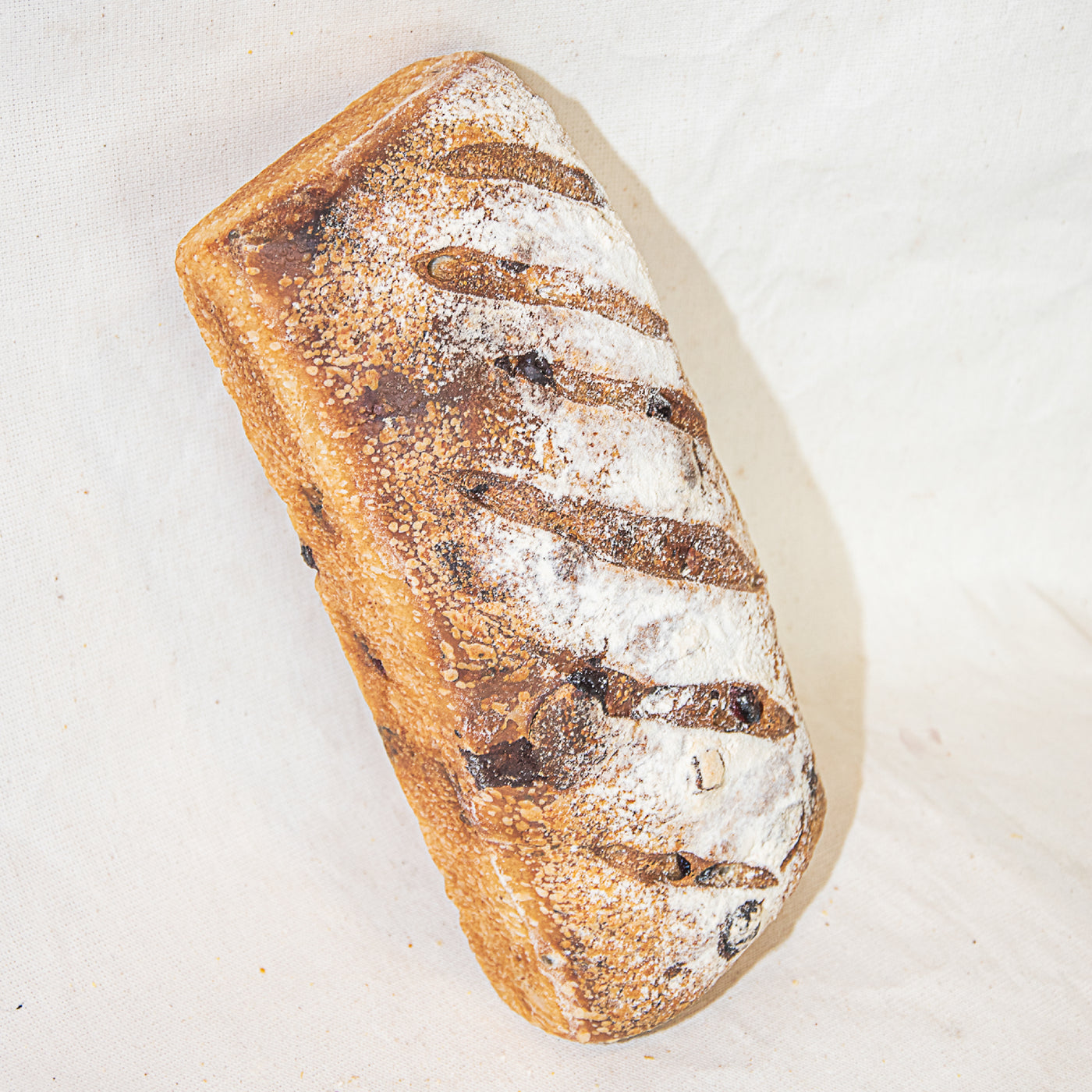 Siciliano de chocolate y arándanos