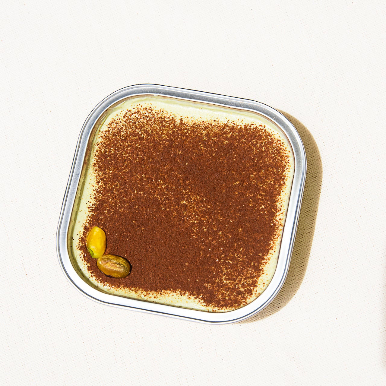 Tiramisú de pistachos