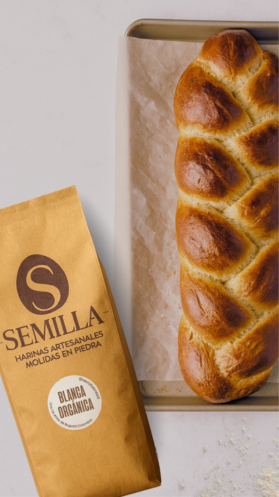 Harina blanca orgánica