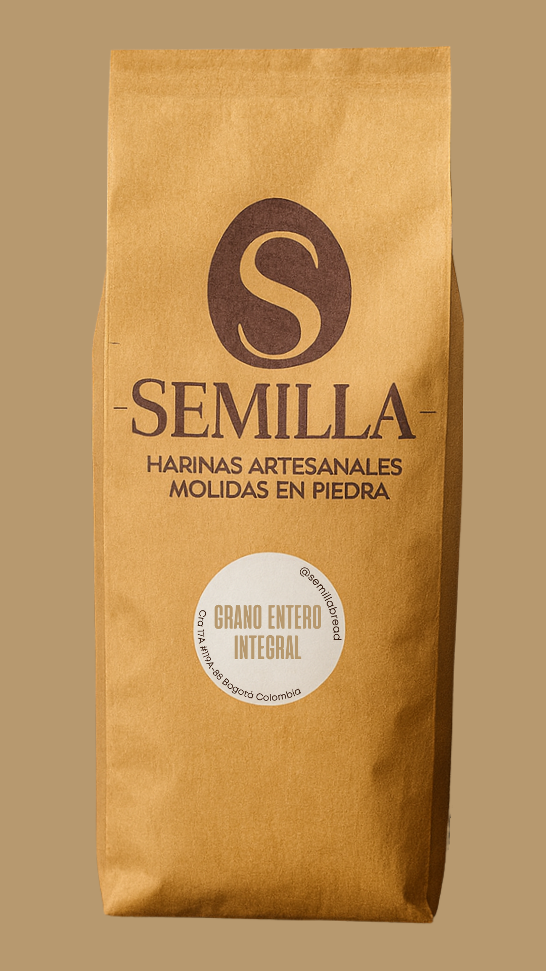 Harina grano entero fina