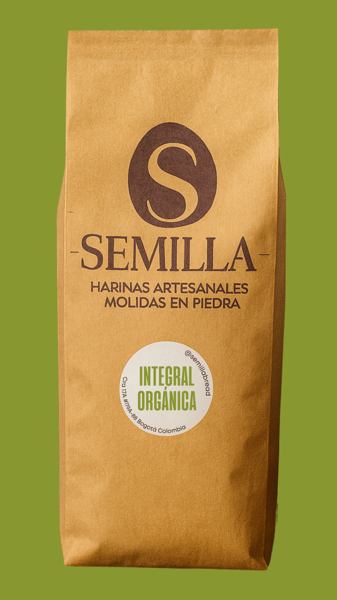 Harina integral orgánica